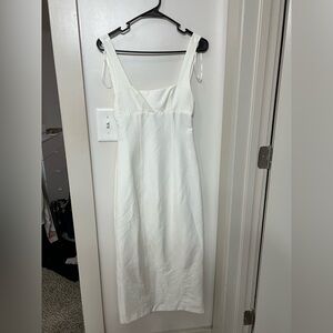 Zara White Dress